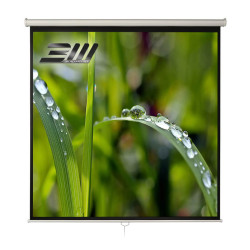 Ecran proiectie manual, perete/tavan, 180 x 180 cm, perete/tavan BlackMount, Format 1:1