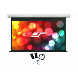 Ecran proiectie electric, perete/tavan, 222 x 125 cm, EliteScreens Saker SK100XHW-E12 , format 16:9, drop 30cm