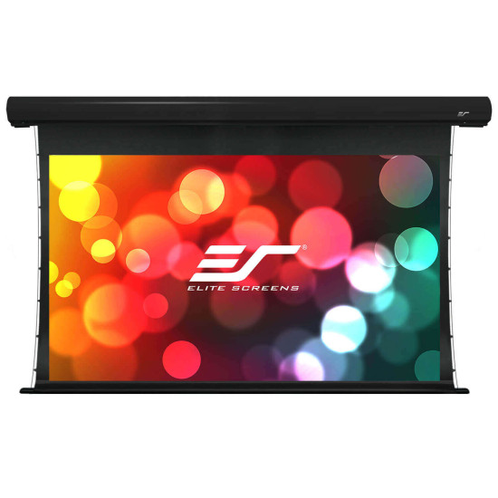 Ecran proiectie electric Tensionat, 222 x 125 cm, EliteScreens Saker SKT100UHW-E12,format 16:9, trigger 12V, drop 30cm