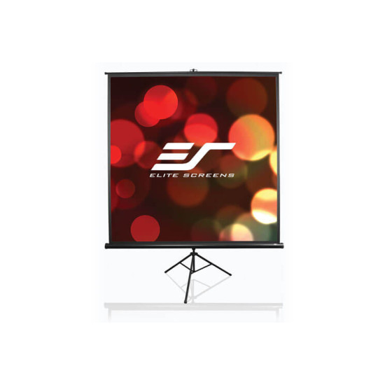 Ecran de proiectie trepied EliteScreens T113NWS1, 200x200cm+ <font color="red" > Cadou geanta transport </font>, Alb