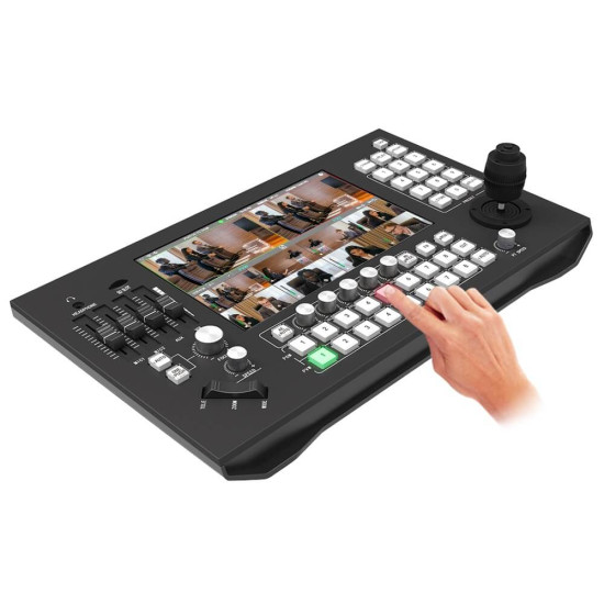 Mixer Video cu 8 Intrari IP = RTSP = cu Streaming si Inregistrare