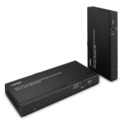 Extender HDBaseT Cat.6 HDMI 4K60, audio, IR și RS-232, 70 m, cu ARC, Lindy 38349