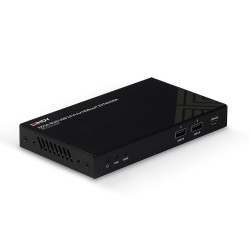 Extender KVM HDBaseT de 150 m Cat.6 HDMI 4K60, IR, RS-232 și audio, receptor, Lindy 38389