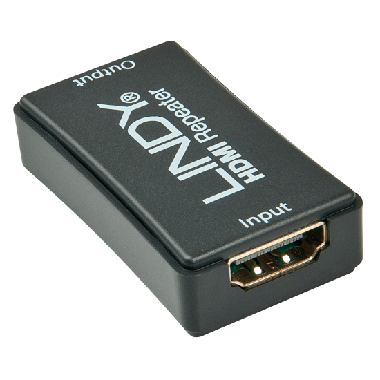 Extender/ Repeater HDMI Lindy, prin cabluri HDMI, pana la 50 m
