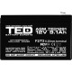 Acumulator AGM VRLA 12V 9,1Ah Dimensiuni 151 x 65 x 94 mm F2 - TED003263 (5)