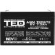 Acumulator AGM VRLA 6V 7,3Ah Dimensiuni 151 x 34 x 94 mm F1 - TED002976 (10)
