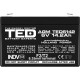Acumulator AGM VRLA 6V 14,2Ah Dimensiuni 151 x 50 x 94 mm F2 - TED003034 (10)