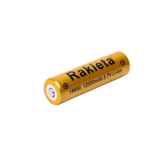 Acumulator Li-Ion 18650 diametru 18,3mm x h 65,2mm 12000mAh Rakieta