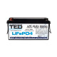 Acumulator LiFePo4 12.8V 200Ah Dimensiuni 484 x 170 x 240 mm BMS, Bluetooth M8 - TED007421