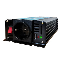 Convertor de la 12V la 230V 300W unda sinusoidala pura - TED000408