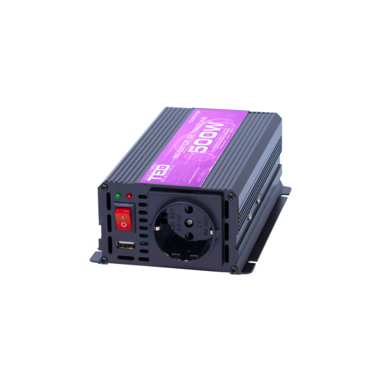 Convertor de la 12V la 230V 500W unda sinusoidala modificata - TED007032