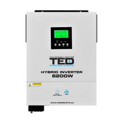 Invertor solar OFF-GRID de la 48V la 230V 6200W LiFePO4 MPPT unda sinusoidala - TED008367