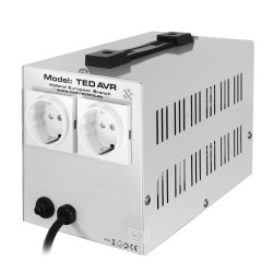 Stabilizator retea maxim 1000VA-AVR LCD 2 iesiri schuko TED000040 (1/8)