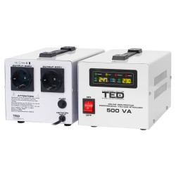 Stabilizator retea maxim 500VA-SVC cu servomotor monofazat TED004680