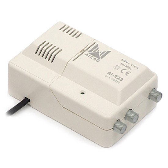 AMPLIFICATOR ANTENA CATV 12V ALCAD