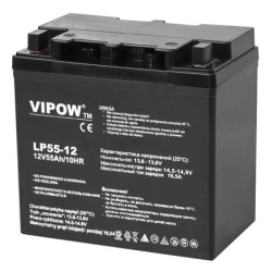 ACUMULATOR STATIONAR AGM VRLA 12V 55AH VIPOW
