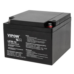 ACUMULATOR STATIONAR AGM VRLA 12V 26AH VIPOW