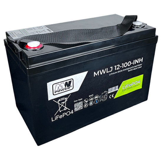 ACUMULATOR LIFEPO4 12.8V 100AH BLUETOOTH