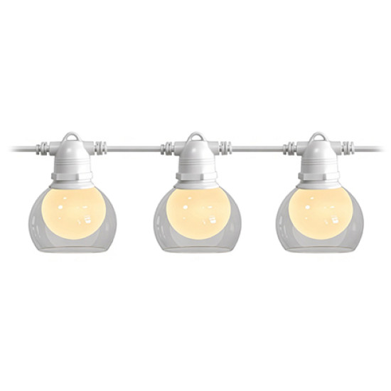 GHIRLANDA LED 10 BECURI X 0.56W 3000K 8M