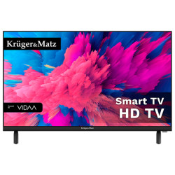 TV LED HD SMART VIDAA 24INCH 61CM 220V KRUGER&MATZ