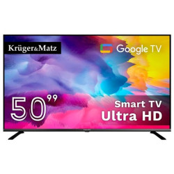 GOOGLE SMART TV 5.0 50 INCH 126CM H265 HEVC KRUGER&MATZ