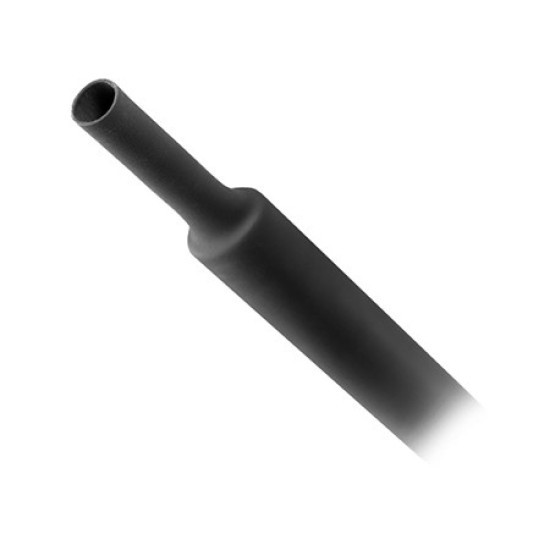 TUB TERMOCONTRACTABIL 0.8MM 1M NEGRU SET 30 BUC