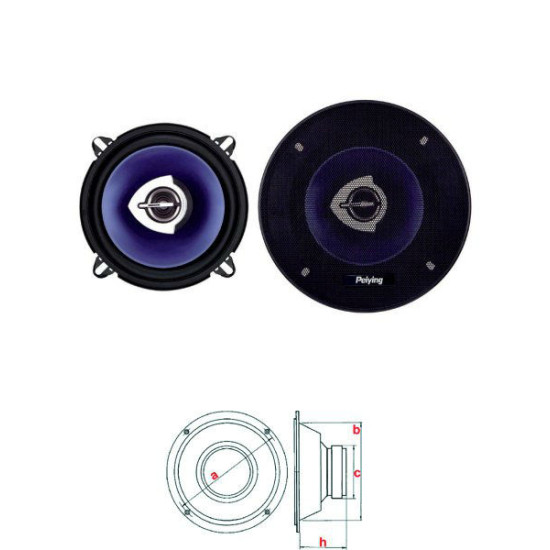 SET DIFUZOARE AUTO 5 inch