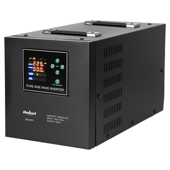 UPS CENTRALE SINUS PUR 2200VA 1600W 12V REBEL