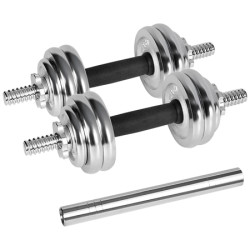 GANTERE REGLABILE CU VALIZA TOTAL 15KG REBEL ACTIVE
