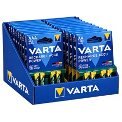 DISPLAY ACUMULATORI 10X AAA 800 10X AA 2100 VARTA