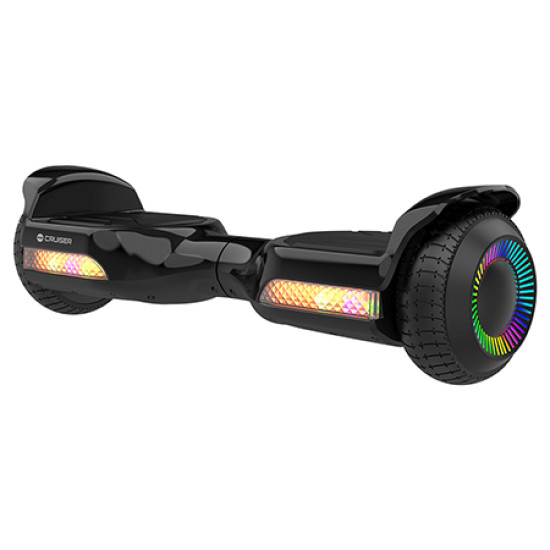 SCOOTER HOVERBOARD CRUISER BLACK REBEL