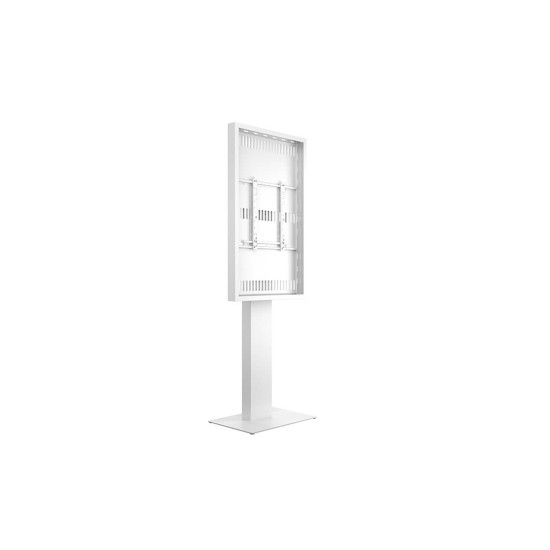 Carcasa Totem de Interior Multibrackets MB-3503, 55", max.50 kg, montaj pe podea, alb