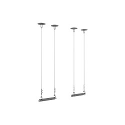 Kit de extensie cu sârmă Multibrackets MB-1546, pentru carcase 49"-75”, lungime 1,5m, otel