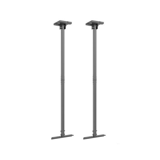 Kit de montare pe tavan Multibrackets MB-1591, pentru carcase 75"-98”, lungime 1,5m, 1 afisaj, negru