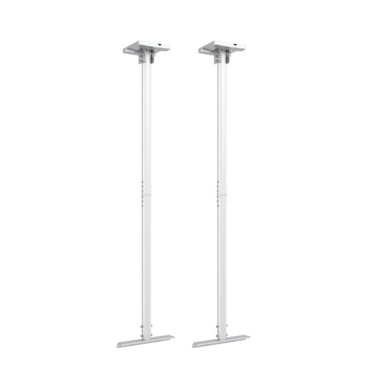 Kit de montare pe tavan Multibrackets MB-1607, pentru carcase 75"-98”, lungime 1,5m, 1 afisaj, alb