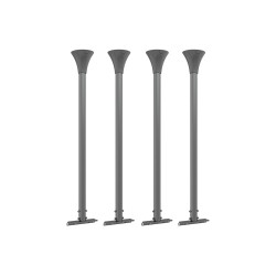 Kit de montare podea-tavan Multibrackets MB-5698, pentru carcase 75"-98”, 1 afisaj, negru