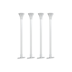 Kit de montare podea-tavan Multibrackets MB-5704, pentru carcase 75"-98”, 1 afisaj, alb