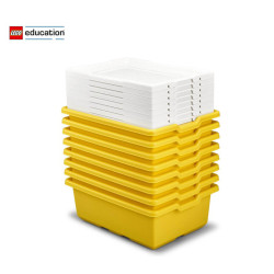 45496 LEGO®, Set de 8 cutii Medii pentru depozitare