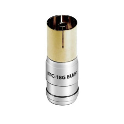 Mufa Coax mama pentru cablu coaxial Audioquest ITC-18G EU, cod 68-012-53