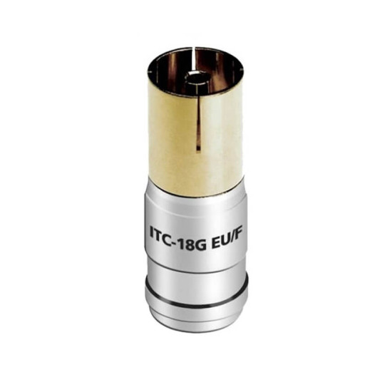 Mufa Coax mama pentru cablu coaxial Audioquest ITC-18G EU, cod 68-012-53