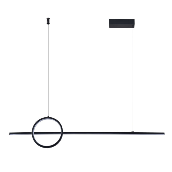 Pendul Hera LED 40W IP20 Negru – Lustră Modernă pentru Iluminat Interior