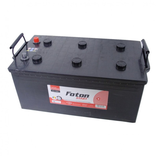 Baterie Auto 12V 225Ah, Pornire 1150A, Dimensiuni 518 x 276 x 242 mm Borna+ Dreapta Foton Start