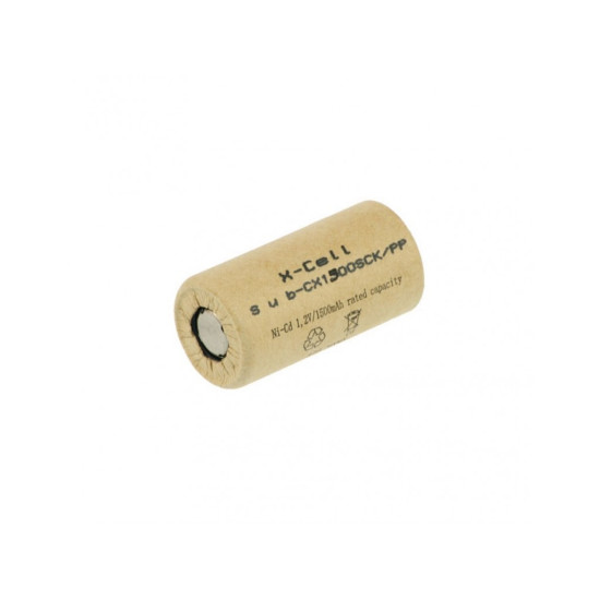 Acumulator X-Cell 1.2V 150SCK, Capacitate 1.5A Ni-Cd Bulk