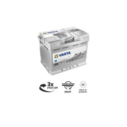 Baterie Auto 12V 60Ah cu Start Stop, Pornire 680A, Dimensiuni 242 x 175 x 190 mm Borna+ Dreapta Varta 560901068