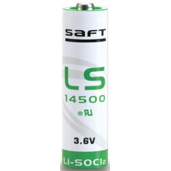 Baterie Litiu Saft 3.6V LS14500 2600mAh, Dimensiuni 14.5 x 50.5 mm Bulk