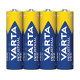 Baterii Alcaline AA LR6 1.5V Varta Bulk 4