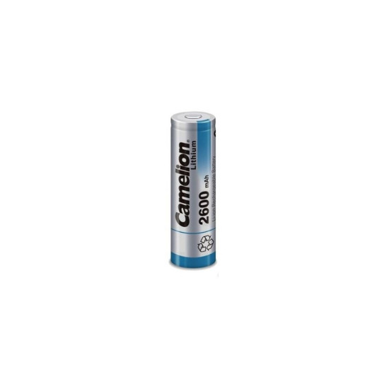 Acumulator Li-Ion 3.7V 18650 ICR18650F 2600mAh, Dimensiuni 18 x 65 mm, Descarcare 5.4A Bulk Camelion