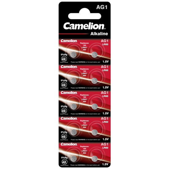 Baterii Ceas SR621SW AG1 LR60 164 G1 1.5V 15mAh Camelion Blister 10
