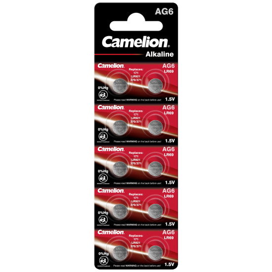 Baterii Ceas SR920SW AG6 LR921 G6 1.5V 45mAh Camelion Blister 10