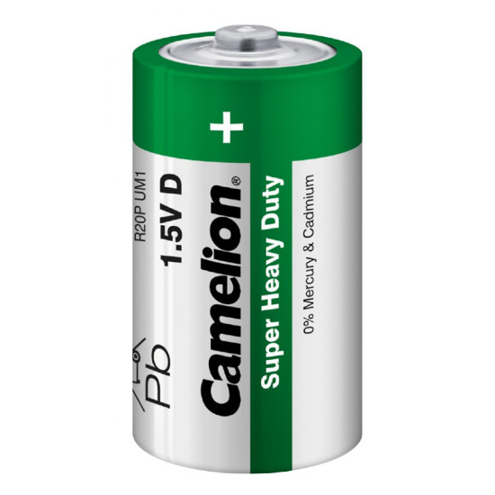 Baterii D R20 1.5V Camelion Super Heavy Duty Blister 2